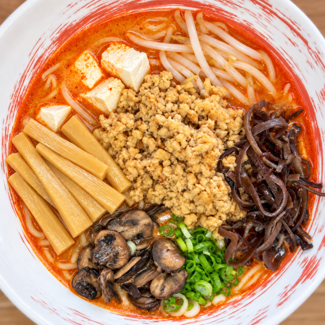 Tan Tan Ramen (Vegetarian).