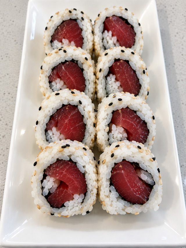 ½ Tuna Roll.