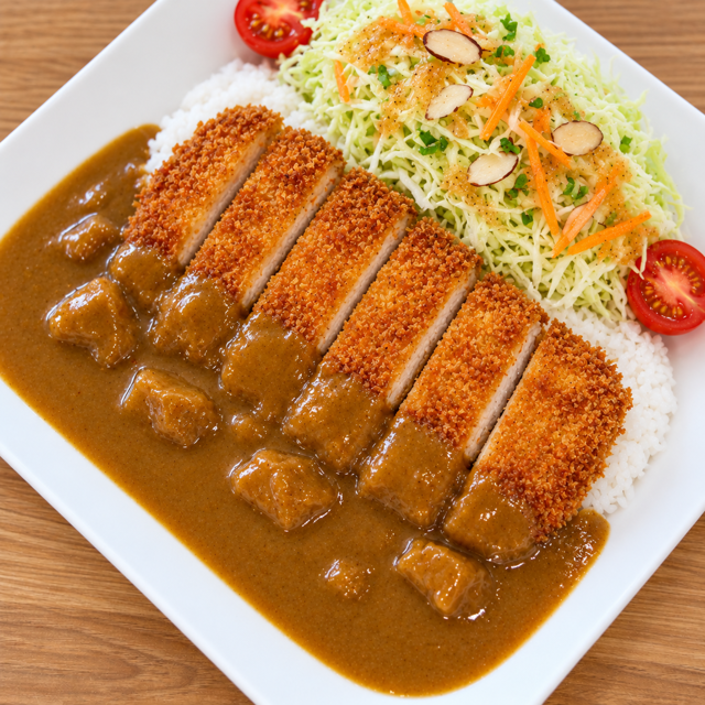 Katsu Chicken Curry Plate.