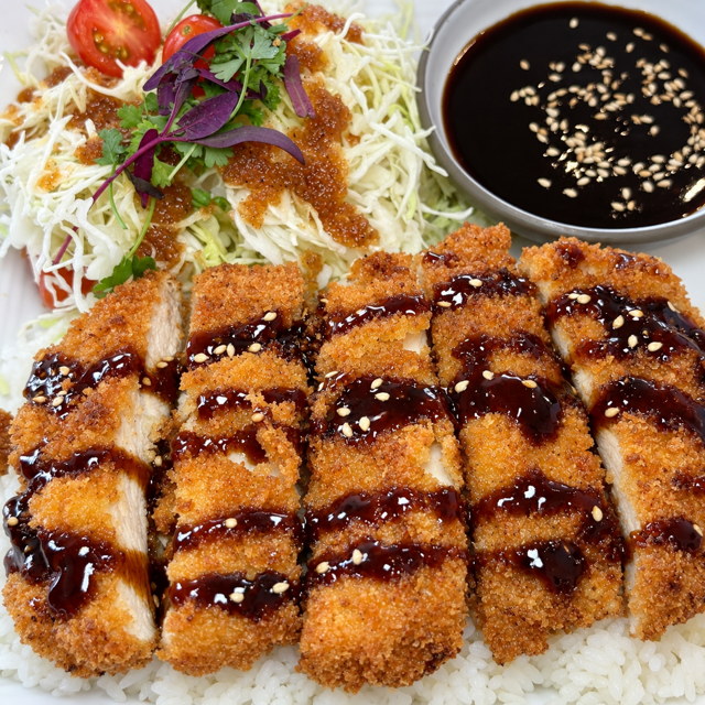Katsu Chicken Plate.