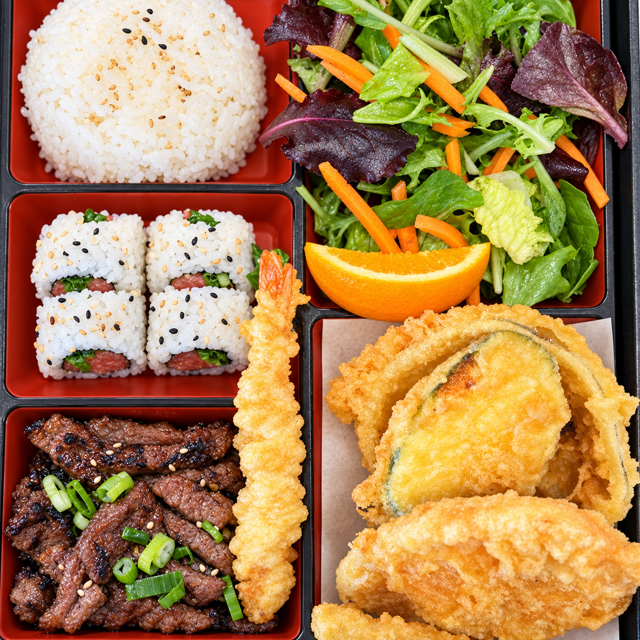 Korean Beef Short Rib Bento (Boneless).