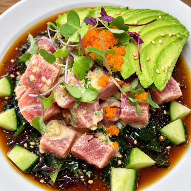 Poké Tuna Appetizer.