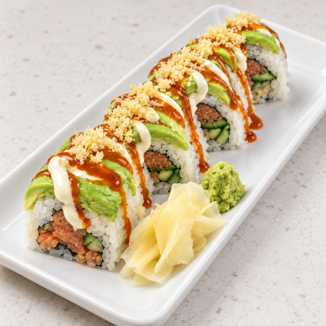 ½ Baja Crunch Roll.