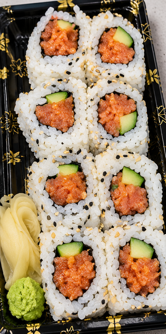 Spicy Tuna Full Roll.