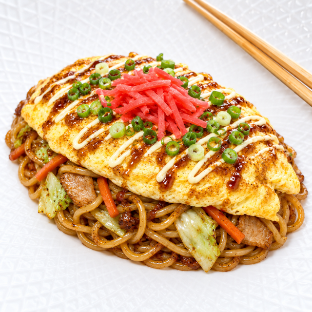 Yakisoba Omelet.