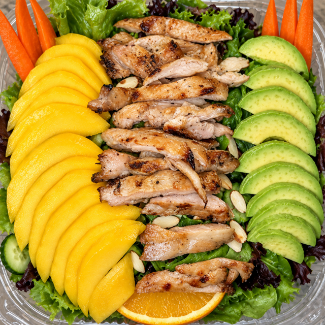 Chicken Mango Avocado Salad.