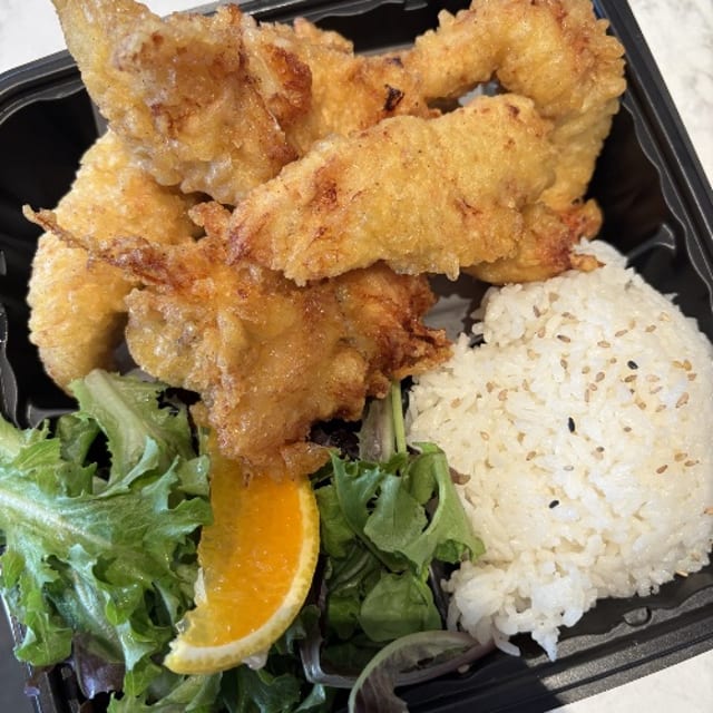 Chicken White Meat (7pc) Tempura Plate.
