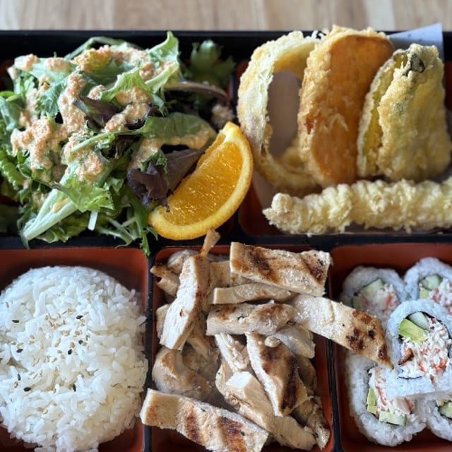 White Chicken Bento.