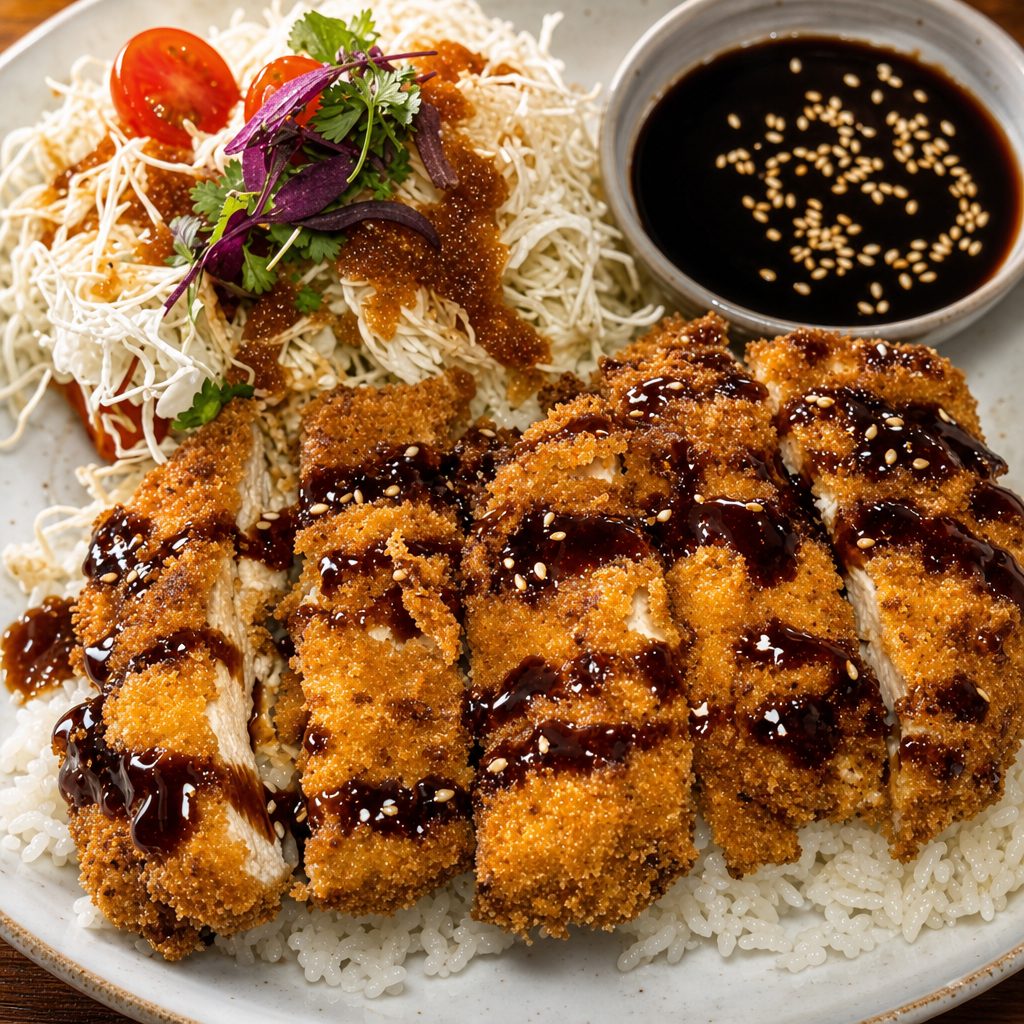Katsu Chicken Plate.