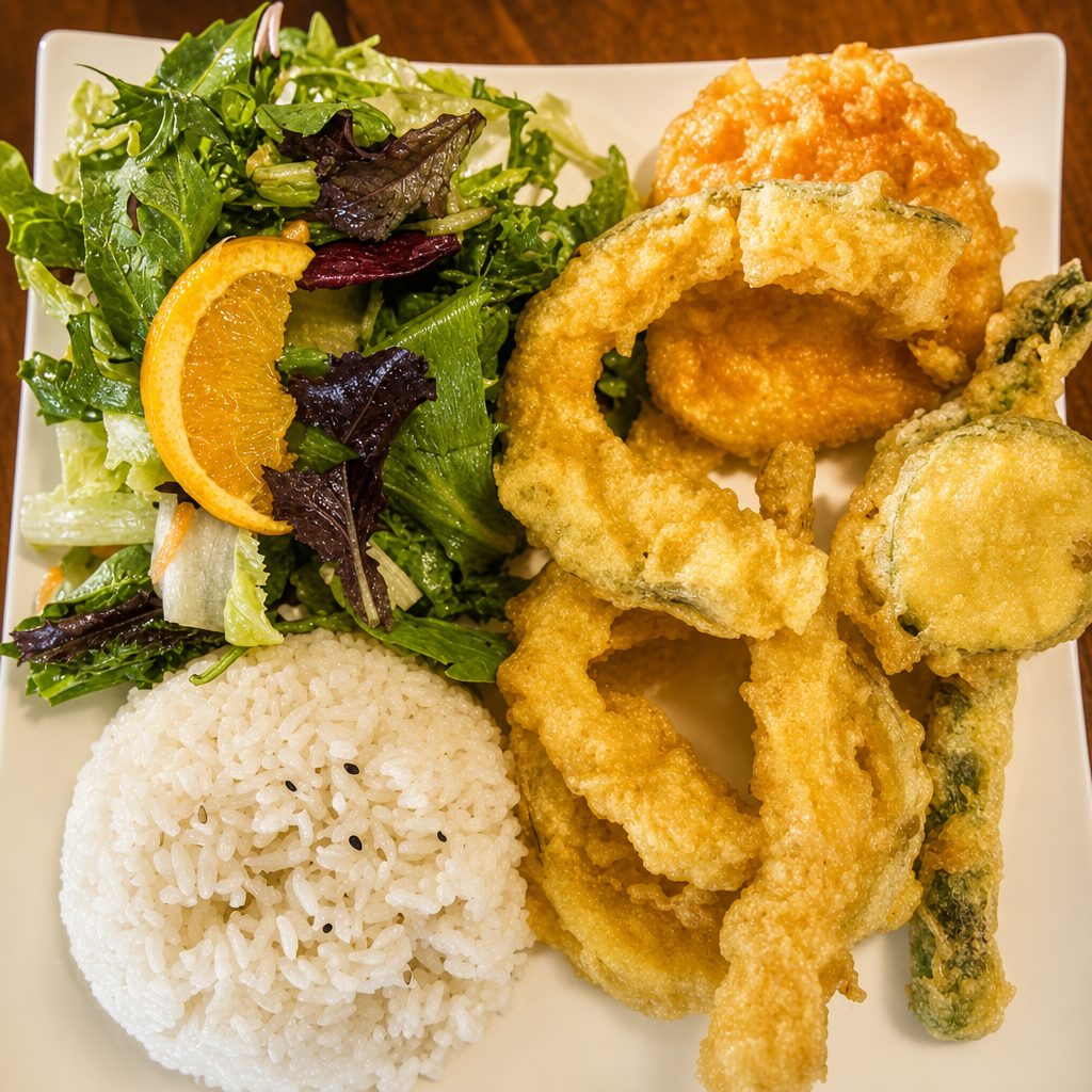 Shrimp (2pc) + Vegetable (5pc).